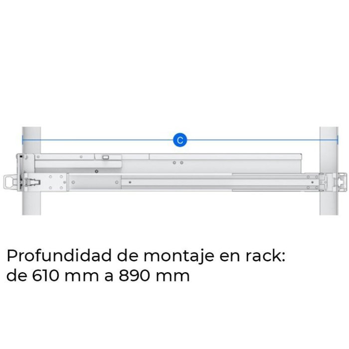 Synology RKS-02 Kit de carriles de rack